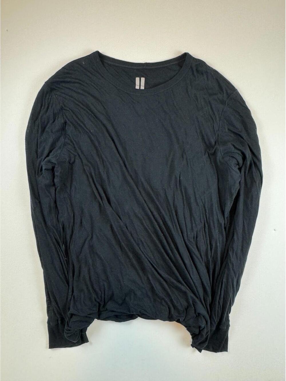Rick Owens One Size Double Layer Longsleeve